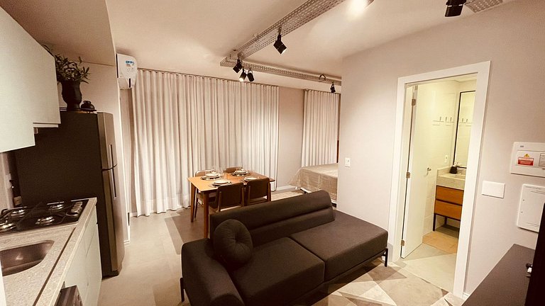 Apartamento completo e privado para o casal [MO602]