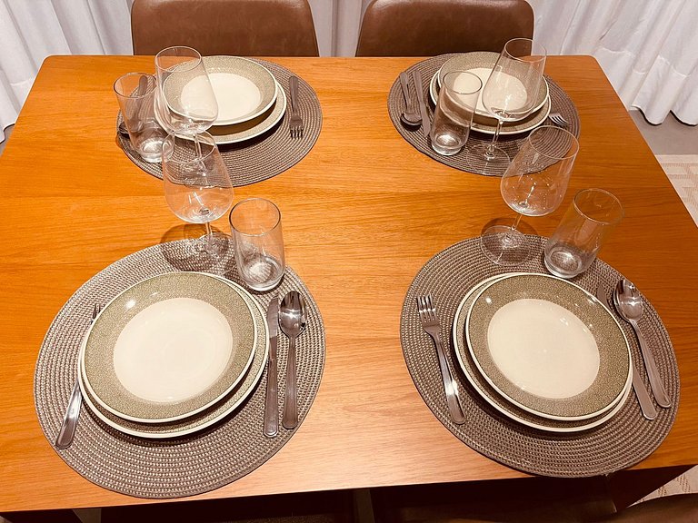 Apartamento completo e privado para o casal [MO602]