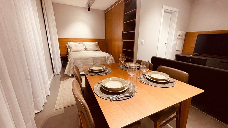 Apartamento completo e privado para o casal [MO602]