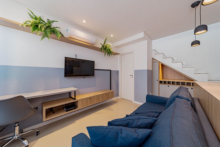 Duplex no coração do centro da cidade | HIG807