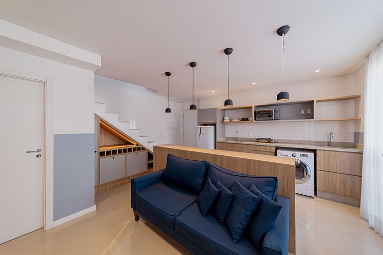 Duplex no coração do centro da cidade | HIG807