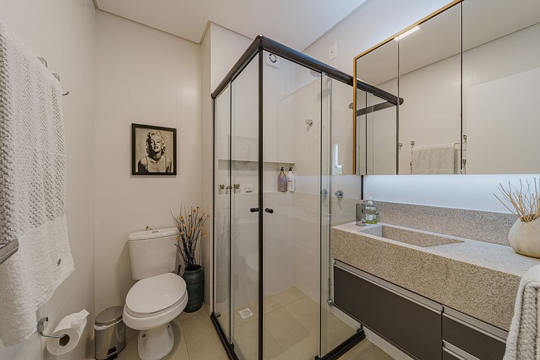 Apto Super aconchegante e moderno completo