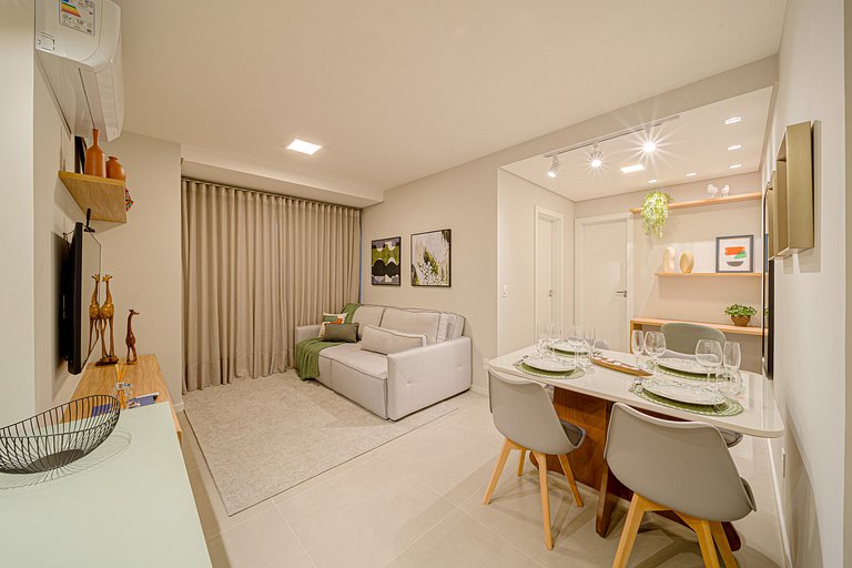 Confortável, prático, estiloso e bem localizado