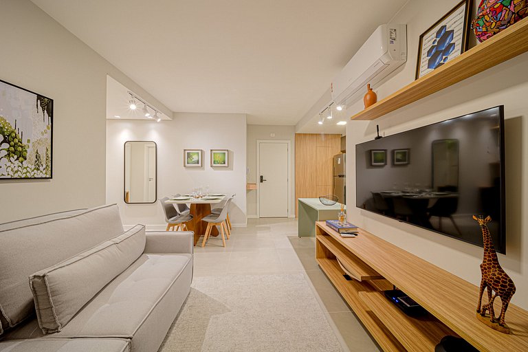 Confortável, prático, estiloso e bem localizado