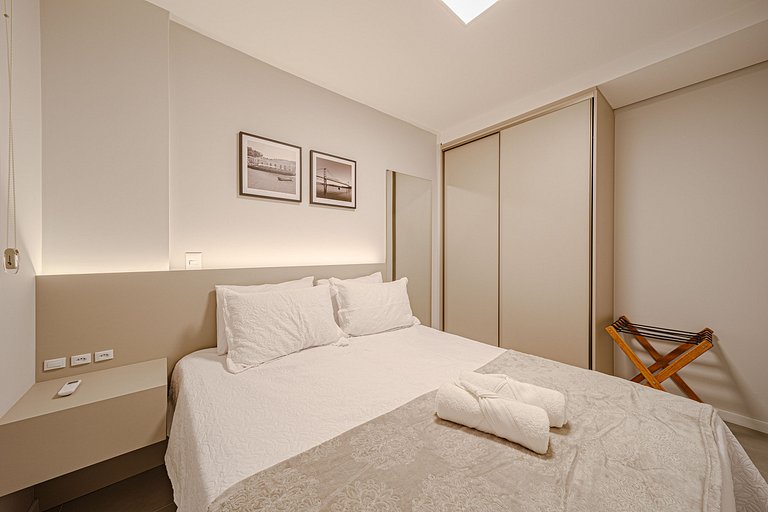 Moderno, aconchegante e muito bem localizado