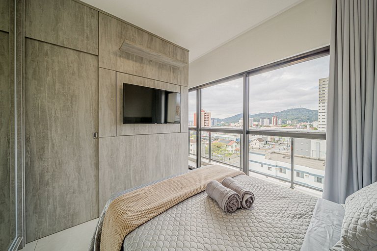 Design moderno; vista incrível no bairro América