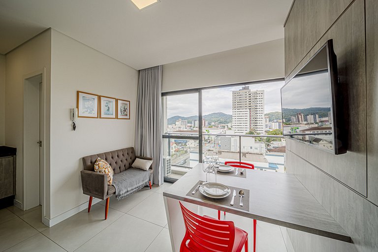 Design moderno; vista incrível no bairro América