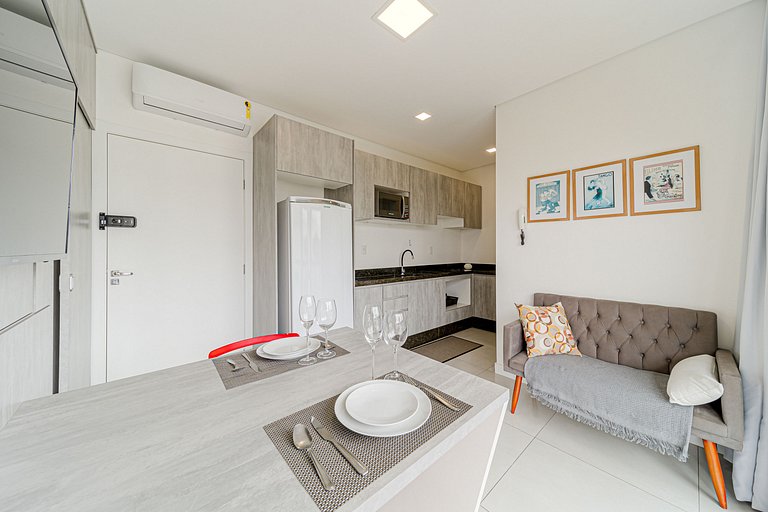 Prático, moderno e completo em ótima localização