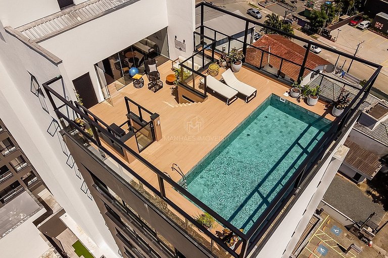 505 - Apartamento novo e moderno, desfrute desta da privacid