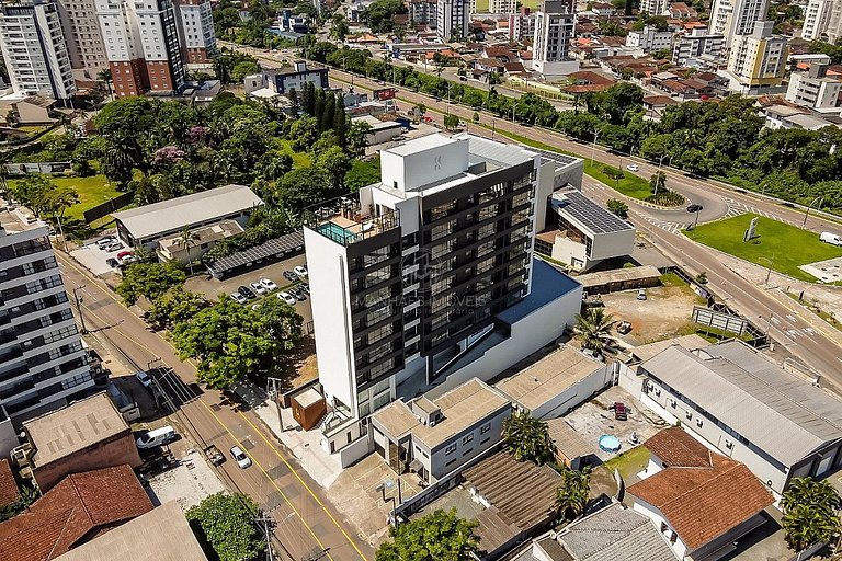 505 - Apartamento novo e moderno, desfrute desta da privacid