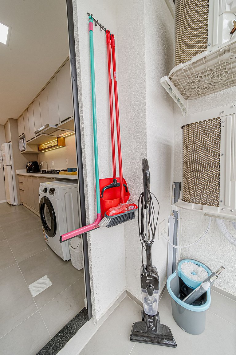 Seu lar fora de casa, apto 100% equipado MIN801