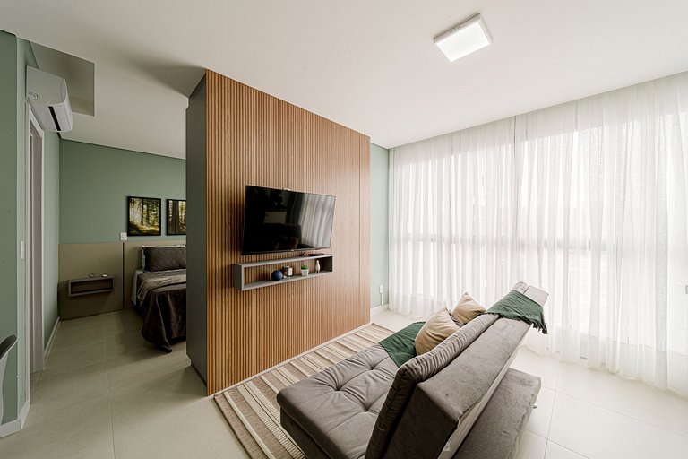 Confortavel, moderno e privativo. Joinville STH509