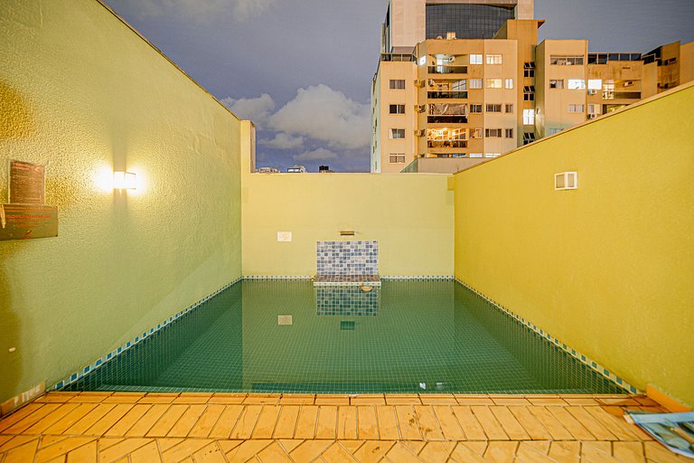 Aconchego, privacidade no centro, Joinville PTZ901