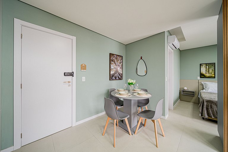 Privativo e seguro no Saguaçu STH509