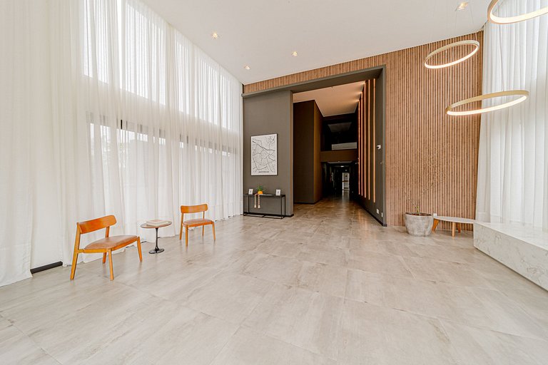 505 - Apartamento novo e moderno, desfrute desta da privacid