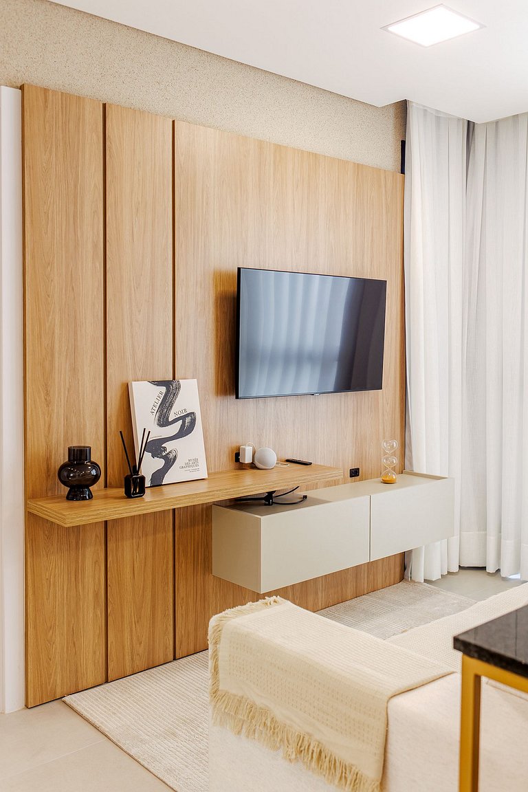 505 - Apartamento novo e moderno, desfrute desta da privacid
