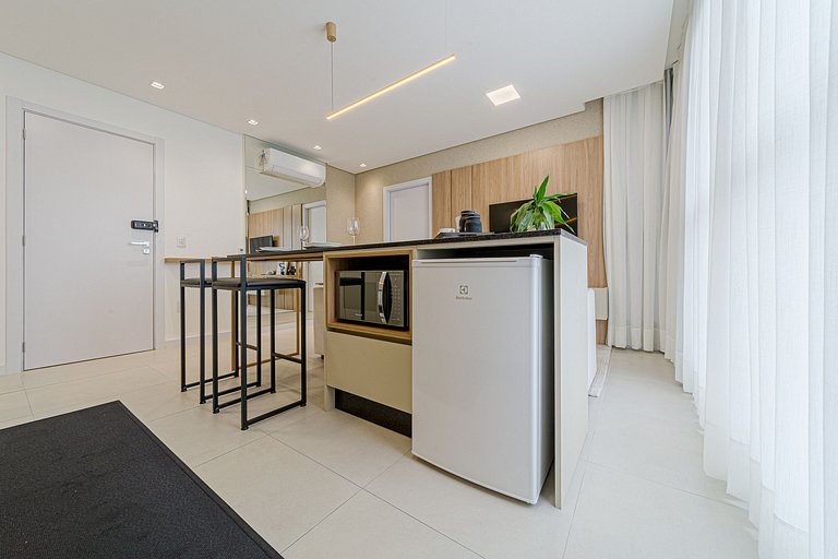 505 - Apartamento novo e moderno, desfrute desta da privacid
