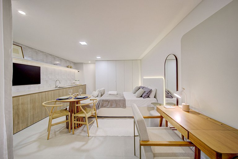 Elegante com lava e seca e Conforto STH407