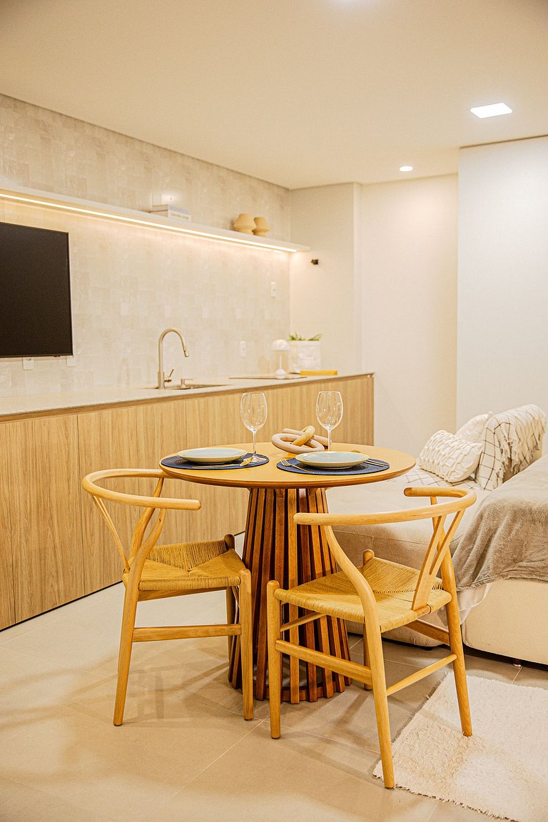 Elegante com lava e seca e Conforto STH407