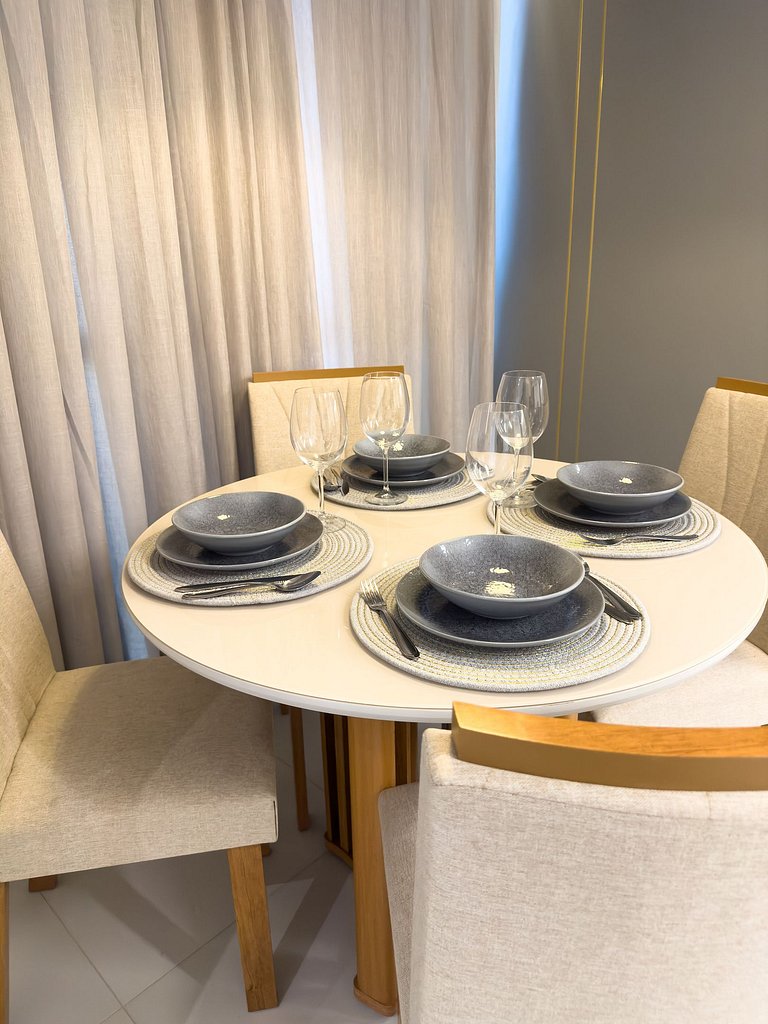 Frente Mar de Luxo | home club completo SUM1403