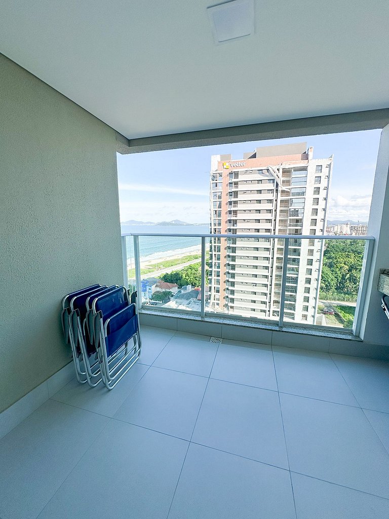 Apto luxo Summer Home Club | Frente mar + cinema