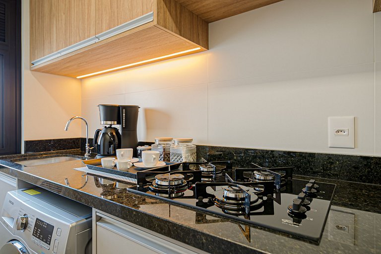 Moderno e aconchegante em endereço privilegiado