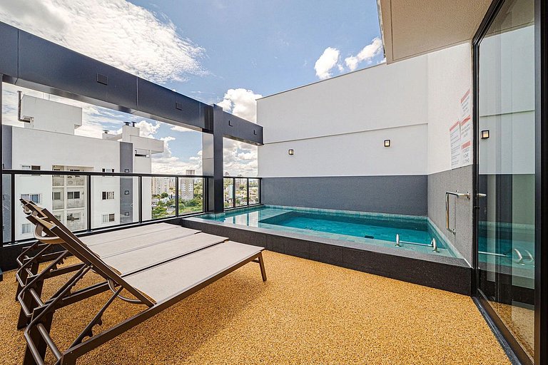 Luxo no Mingus: Alexa, Piscina, Wi-Fi 600MB MIN604