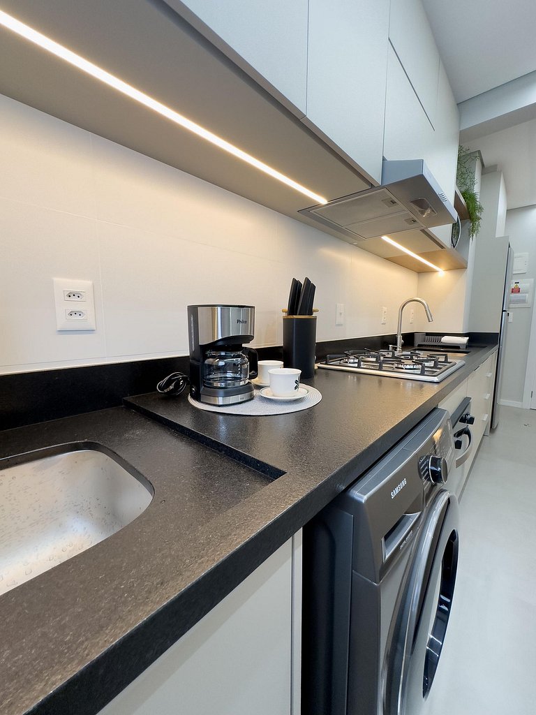 Apartamento no Mingus com Piscina e Wi-Fi 600MB