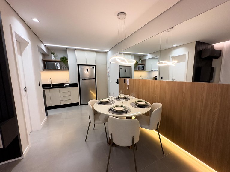 Apartamento no Mingus com Piscina e Wi-Fi 600MB