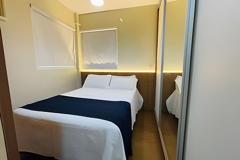 Lindo apartamento mobiliado 3qts MAT103