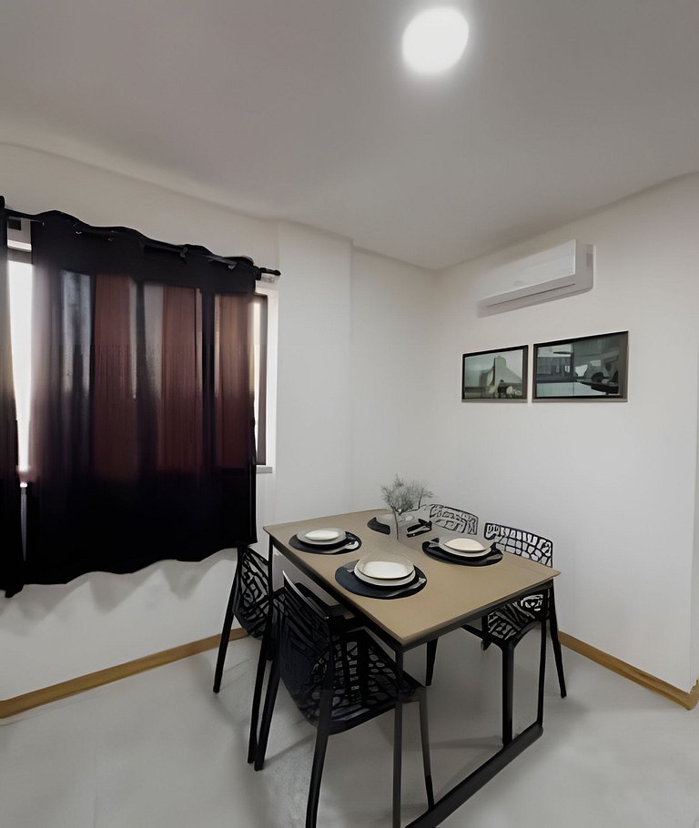 Moderno, completo e super aconchegante