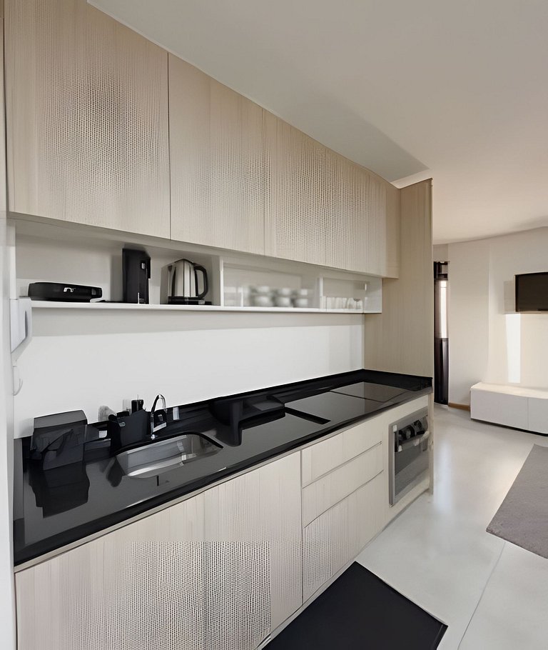 Moderno, aconchegante e totalmente equipado