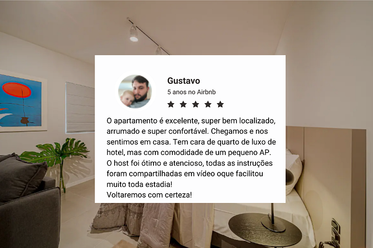Studio Novo e completo em Joinville MIN203