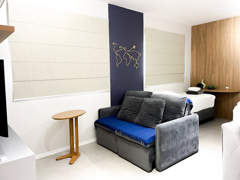 Estilo, conforto e excelente localização com Wi-Fi