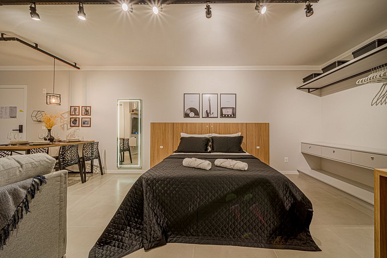 Alto padrão e design moderno em edifício completo