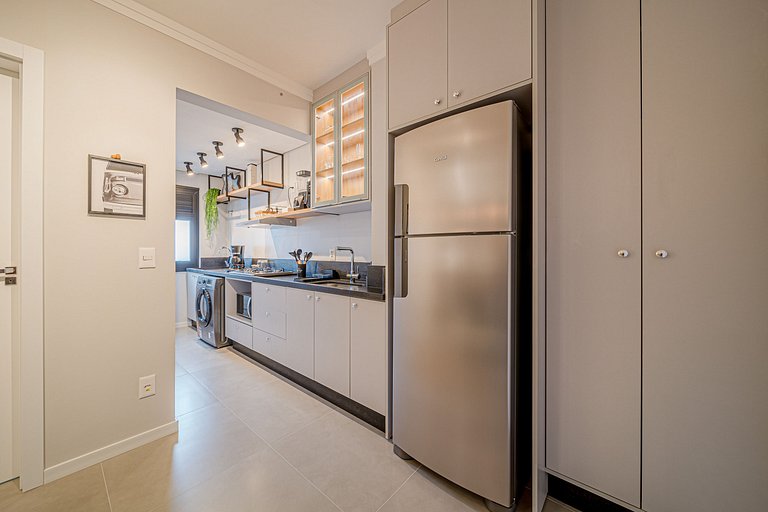 Alto padrão e design moderno em edifício completo