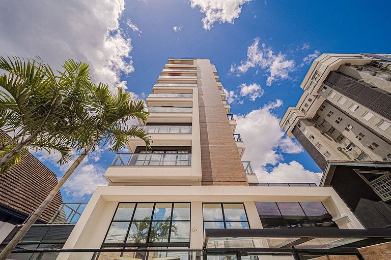 Design moderno; vista incrível no bairro América