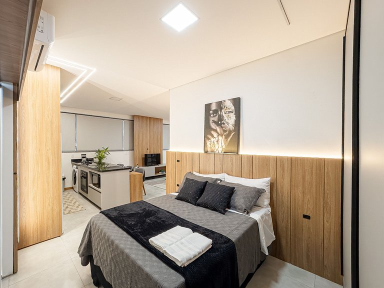 Modernidade e conforto; lazer completo