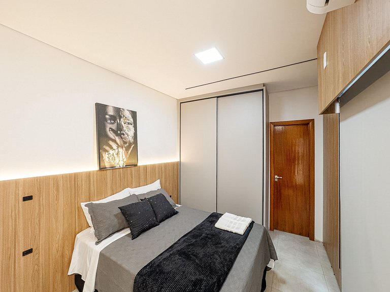 Modernidade e conforto; lazer completo