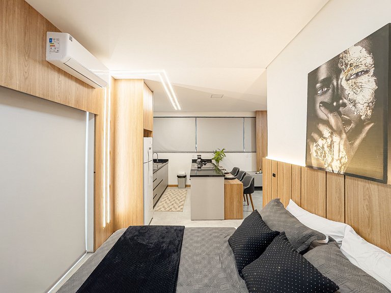 Modernidade e conforto; lazer completo