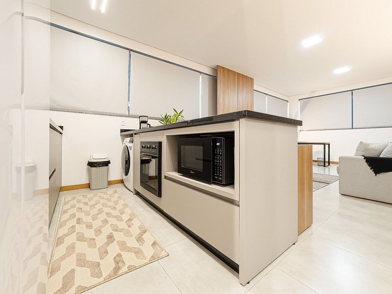Modernidade e conforto; lazer completo