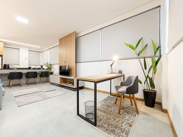 Modernidade e conforto; lazer completo