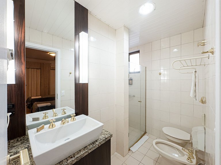Elegante, confortável e moderno no centro