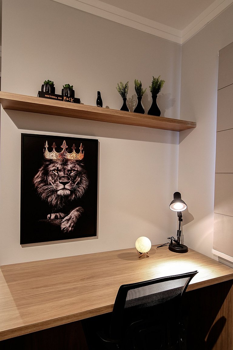 Alto padrão e design moderno em edifício completo