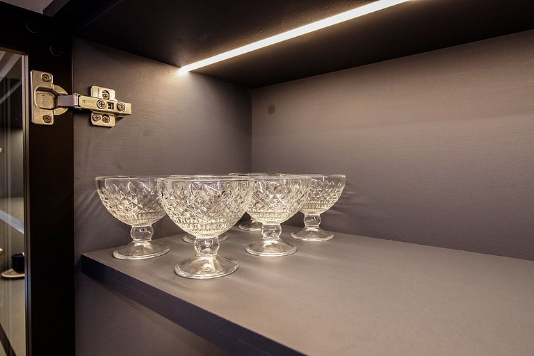 Moderno, completo e acolhedor em ótima localização