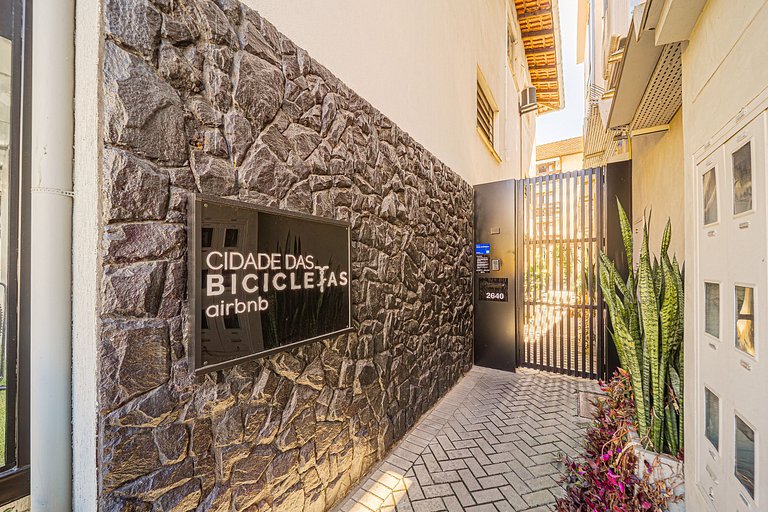 Cidade das Bicicletas - Apto Confortável com Wi-Fi 7