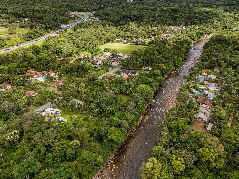 Casa completa e exclusiva para descanso em Garuva