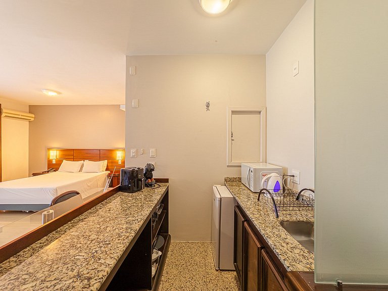Quarto nobre e confortável no centro de Joinville