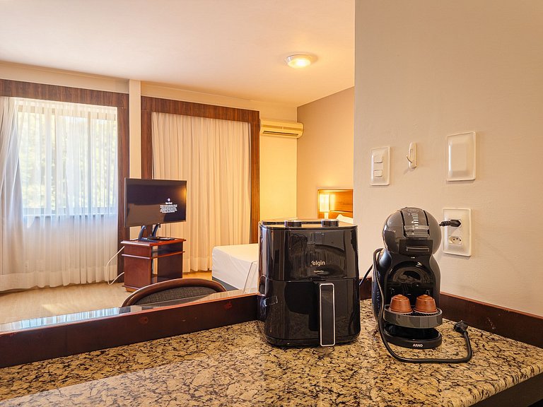 Quarto nobre e confortável no centro de Joinville