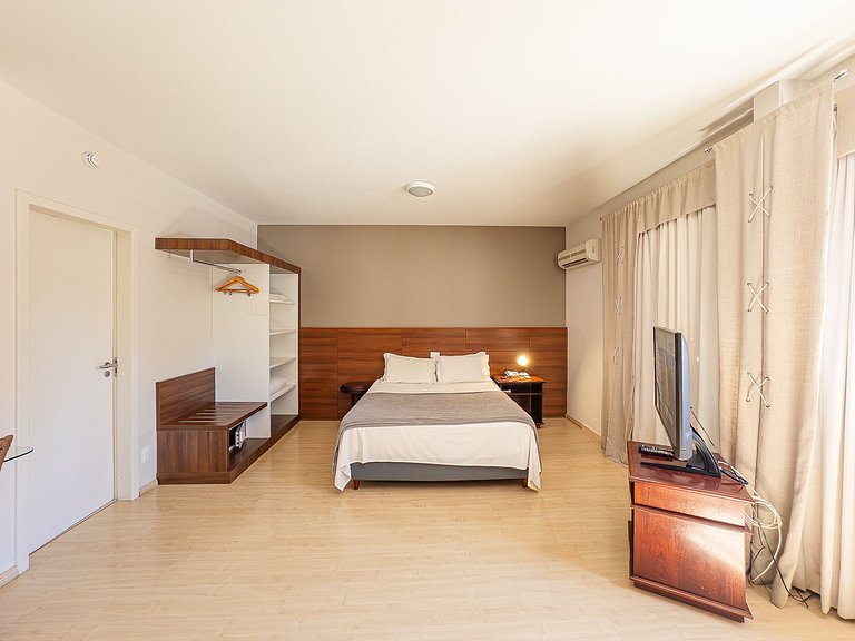 Estilo & Conforto em hotel no centro da cidade
